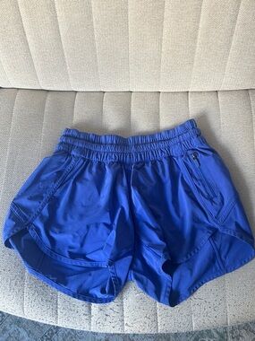 Lululemon Blue Athletic Running Shorts